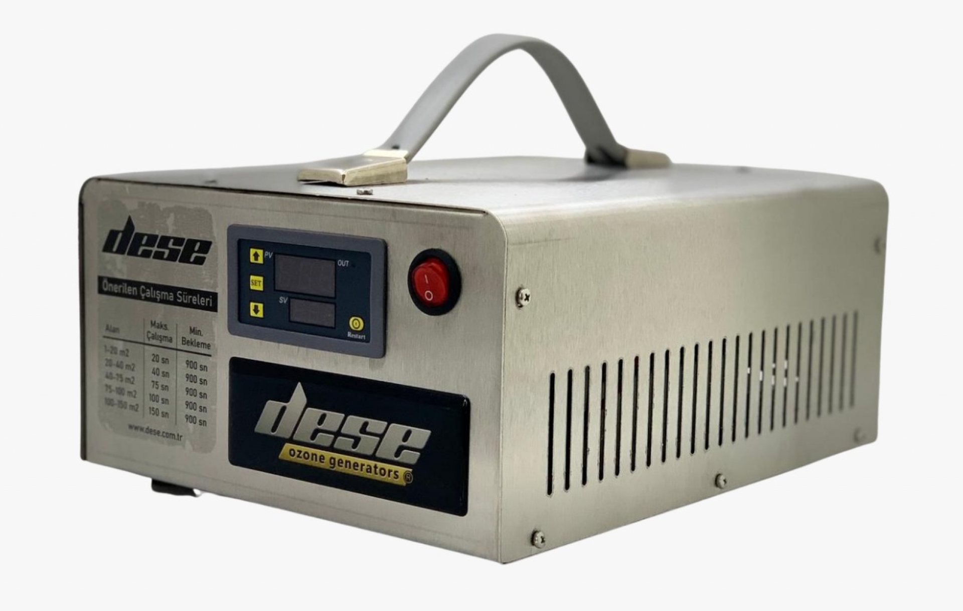 20gr Paslanmaz Ozon Jeneratörü - DSM-20 Ozon Jeneratörü Ozon Cihazı Ozon Makinası